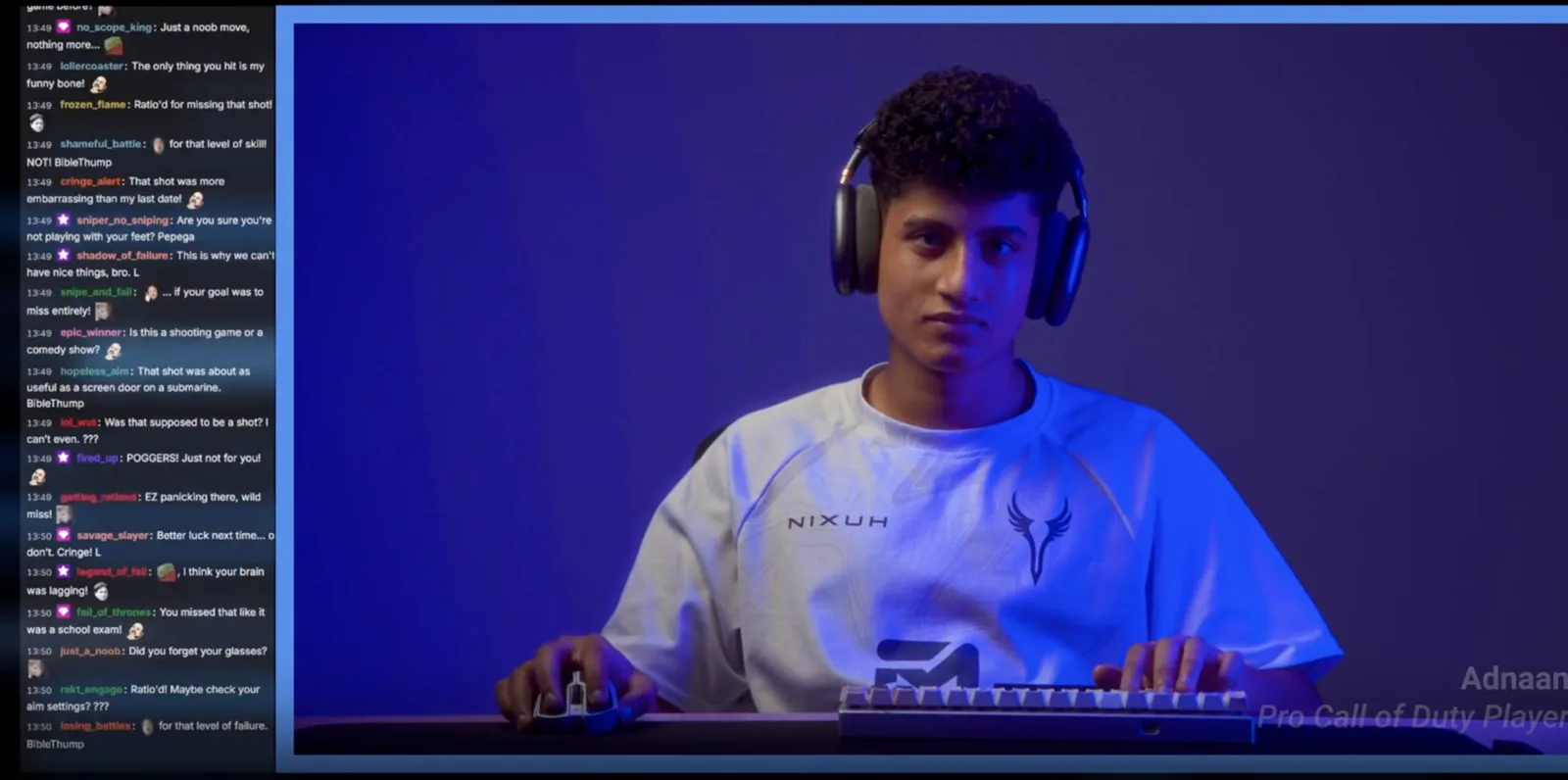 Nixuh creator streaming live